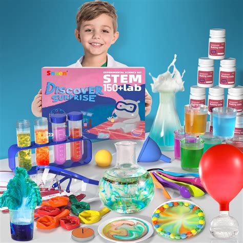 Snaen Science Kit With 180 Science Lab Experiments Discover Surprise Experimental Science Set - Discover Surprise Experimental Science Set