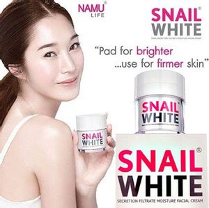 snail white thailand