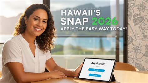 snap application hawaii