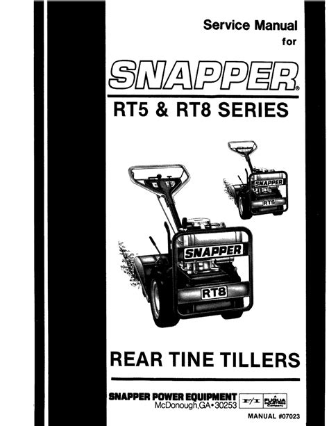 Read Online Snapper Service Manual 