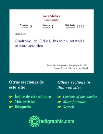 Síndrome De Grisel