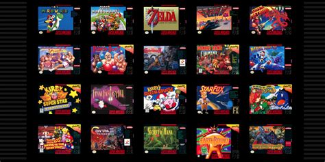 Snes Classic Games