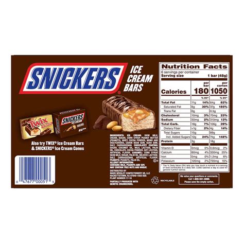Snickers Bar Calories