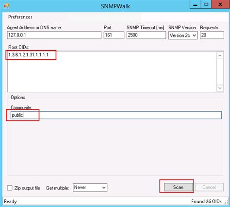 Snmpwalk Command Windows