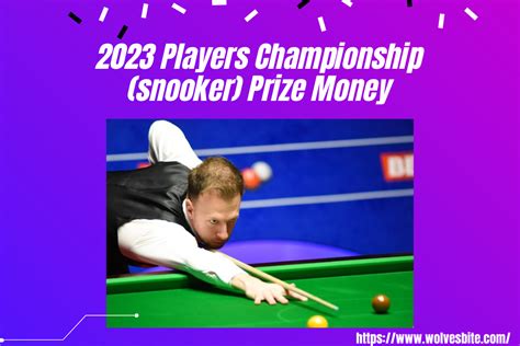 snooker prize money list 2022
