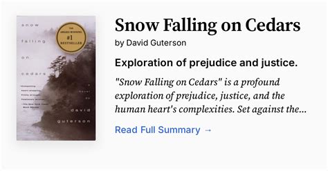 Snow Falling On Cedars Summary