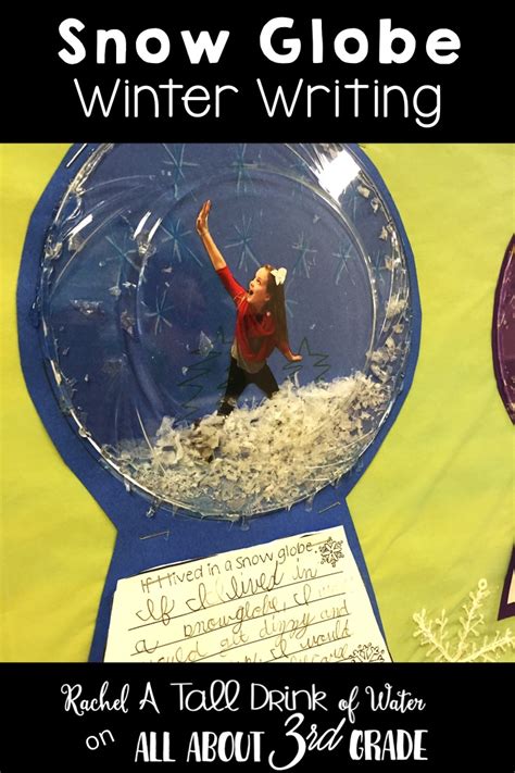 Snow Globe Winter Writing Prompt All About 3rd Snow Globe Writing Paper - Snow Globe Writing Paper