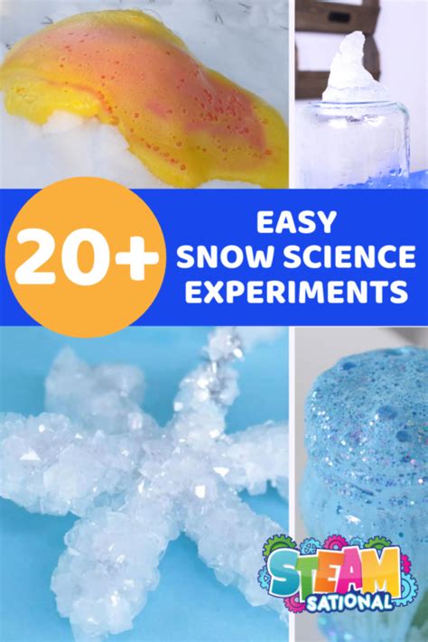 Snow Science Experiment   20 Burrr Illiant Snow Science Experiments Kids Love - Snow Science Experiment