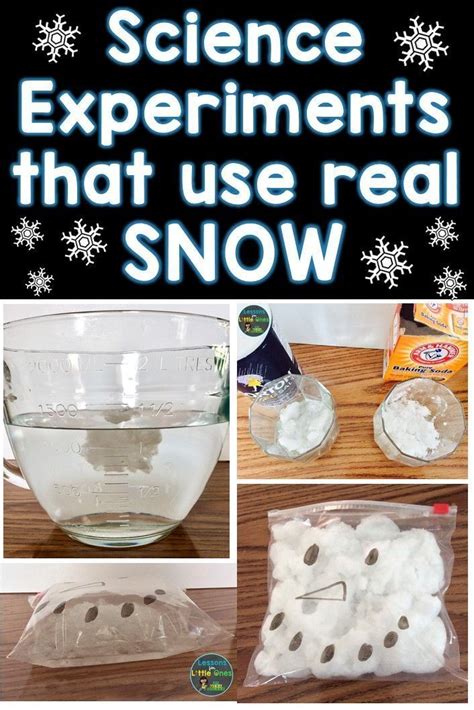 Snow Science Experiments Lessons For Little Ones By Snow Science Experiment - Snow Science Experiment