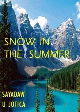 Read Snow In The Summer Buddhism 