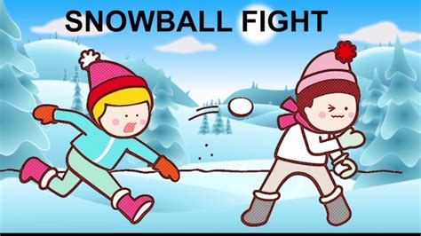 Snowball Fight Photo Play Paper Co Snowball Fight Coloring Page - Snowball Fight Coloring Page