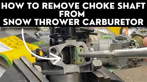 snowblower dies when choke is off