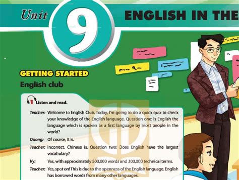 soạn anh 9 unit 3 getting started | Ting Anh lp 9 Unit 3 A