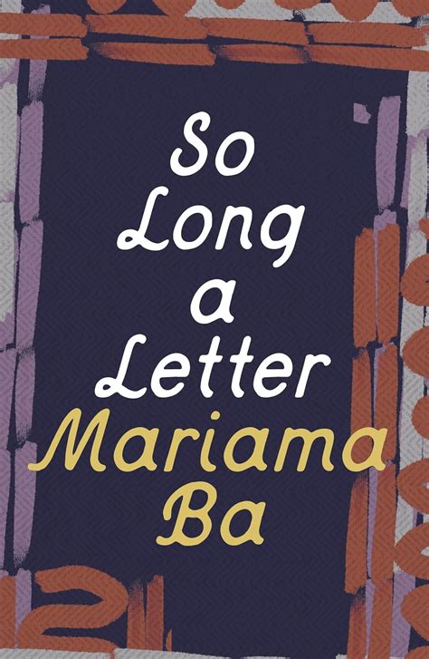 So Long A Letter