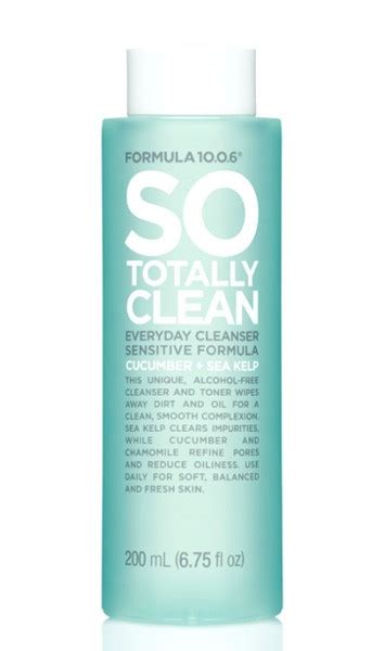 so totally clean sensitive formula