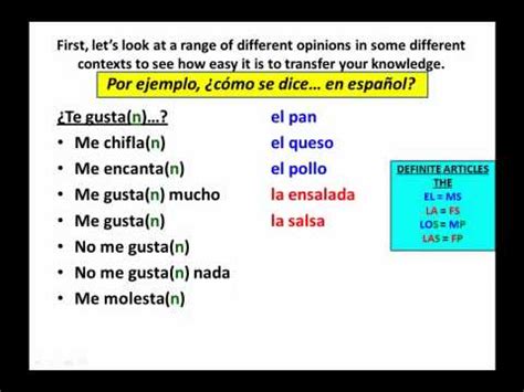 so you can learn in spanish