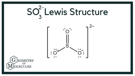 So32 Lewis Structure