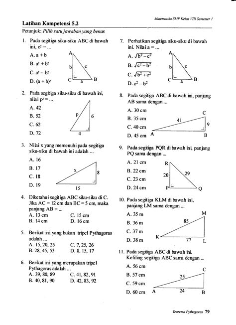 soal pythagoras | Apa itu Rumus Pythagoras dan Mengapa Penting