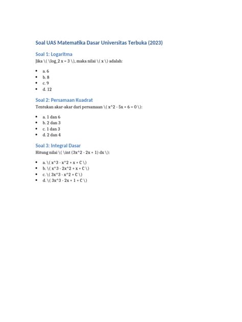 Soal Ut Com