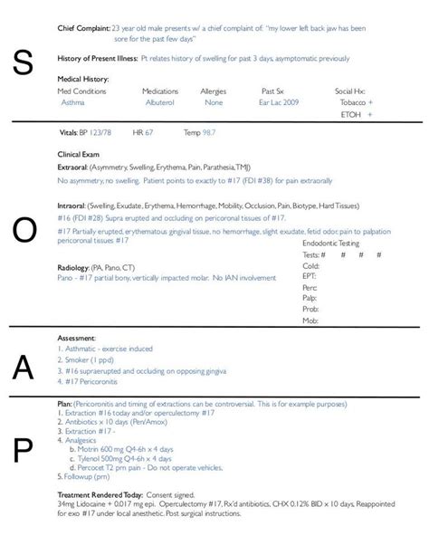 Soap Ems Report Example