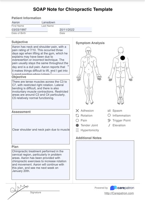 soap note for anterior shoulder dislocation