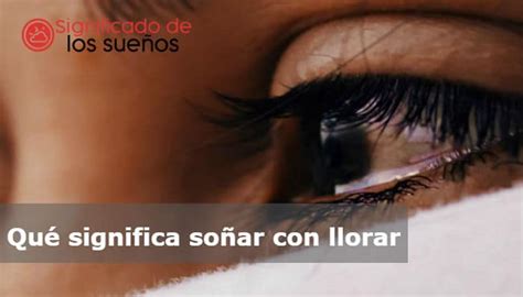 Soñar Con Llorar