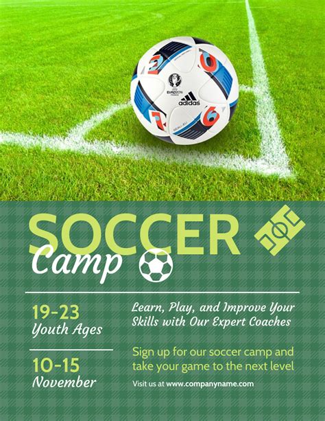 Soccer Camp Flyer