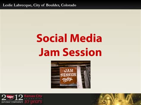 Social Media Jam Topic