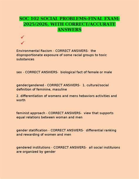 social problems exam by john macionis