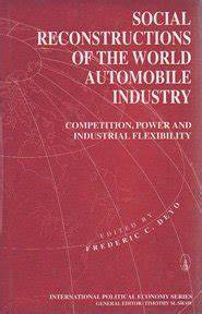 social reconstructions of the world automobile ind