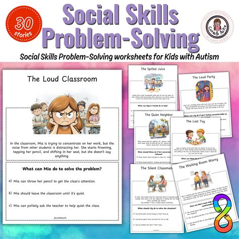 Social Skills Problem Solving Worksheets