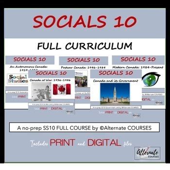 social studies 10 bc horizons study guide