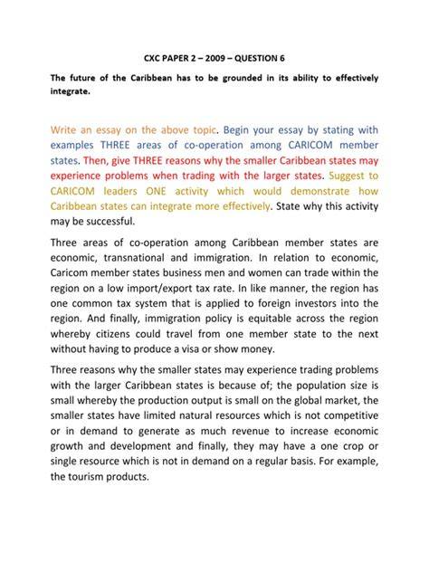 social studies cxc past paper 03 2013