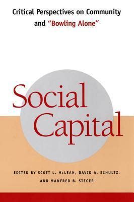 Download Social Capital Critical Perspectives On Community And 
