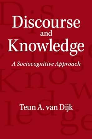Download Social Cognition And Discourse Teun A Van Dijk 