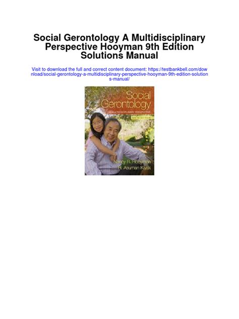 Full Download Social Gerontology 9Th Edition And 2 