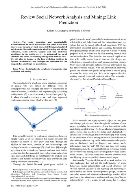 Read Social Network Analysis And Mining Journal 