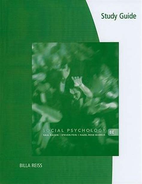 Full Download Social Psychology 8Th Edition Kassin Study Guide 