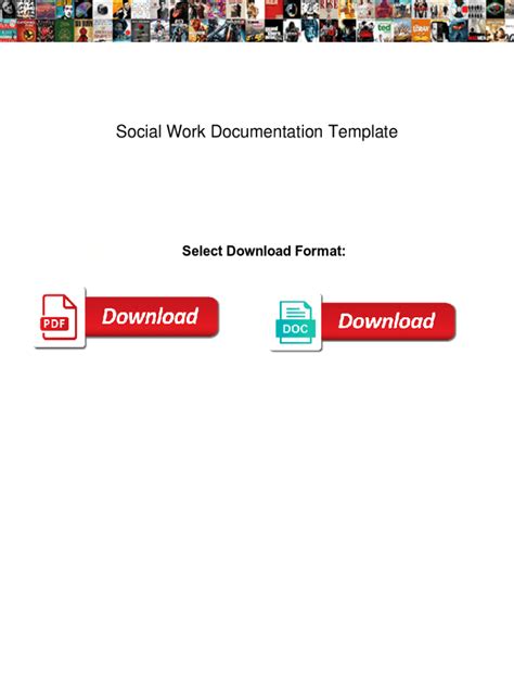Full Download Social Work Documentation Template 