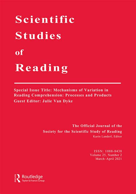 Full Download Society For The Scientific Study Of Reading 