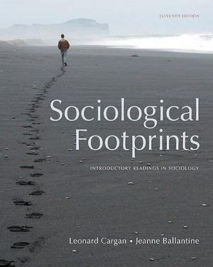 Read Online Sociological Footprints Introductory Readings In Sociology 