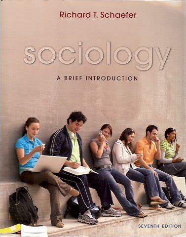 Full Download Sociology A Brief Introduction Richard T Schaefer 7Th Edition 