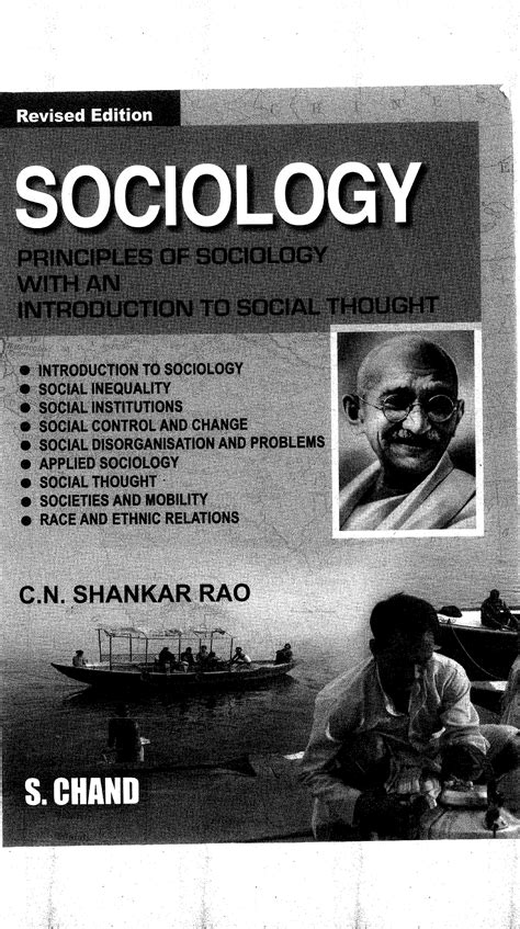 Read Sociology By Cn Shankar Rao 