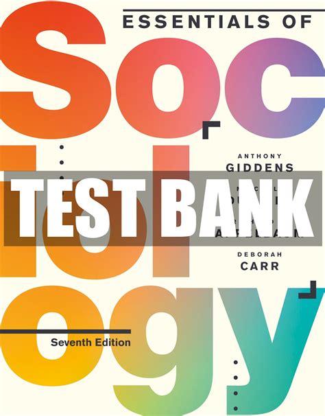 Read Sociology The Essentials 7Th Edition Test Bank 