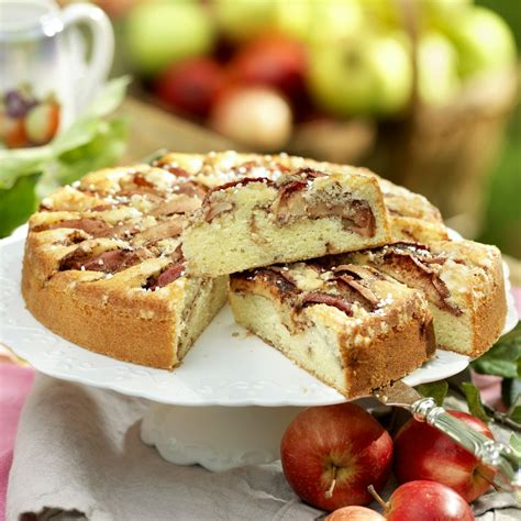 socker kaka med äpple