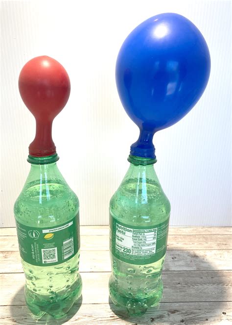 Soda Balloon Experiment Little Bins For Little Hands Soda Pop Science Experiment - Soda Pop Science Experiment