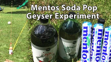 Soda Bottle Geyser Experiment Science Experiments With Soda Bottles - Science Experiments With Soda Bottles