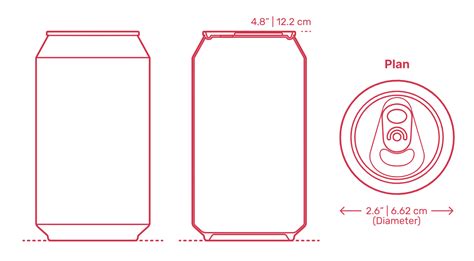 Soda Can Dimensions