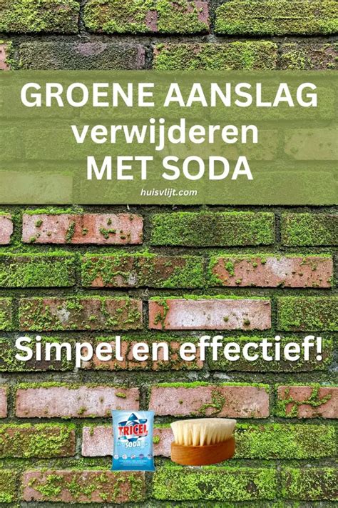 soda groene aanslag