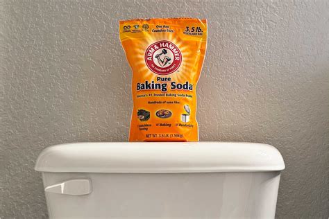 soda in toilet